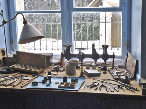 atelier d'horloger